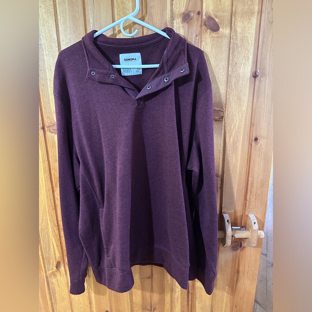 Men’s Maroon Pullover